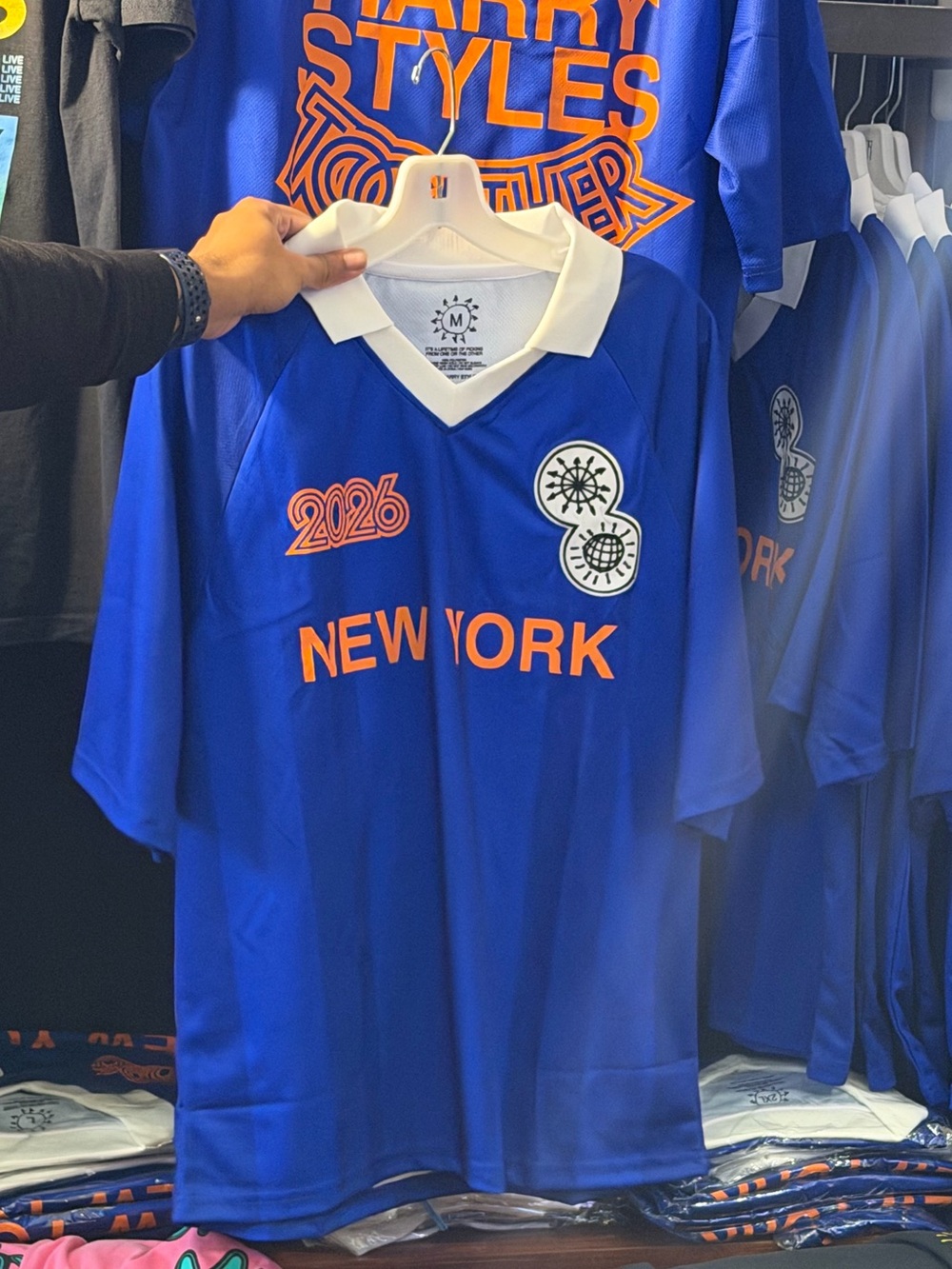 NEW! Harry Styles MSG Jersey EXCLUSIVE! MEDIUM! NEW IN BAG! NEW YORK EXCLUSIVE!